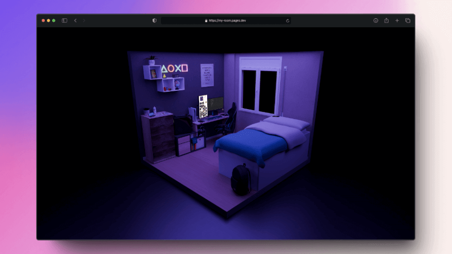 Preview of the project "Mi Habitación en 3D"