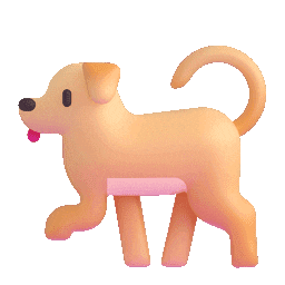Emoji de un perro